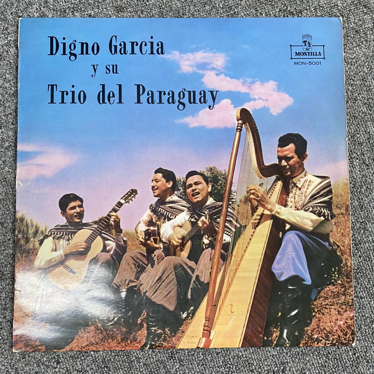 Digno Garcia Digno Garcia Y Su Trio Del Paraguay レコード MON-5001/W030651拍卖