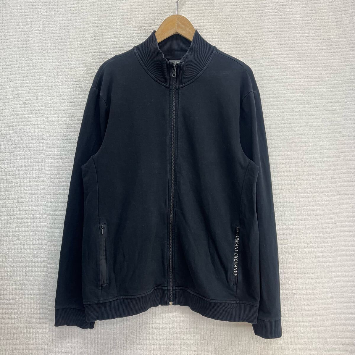 ARMANI EXCHANGE アルマーニエクスチェンジ ジップアップブルゾン ジャケット コットン 綿 L 10123877拍卖