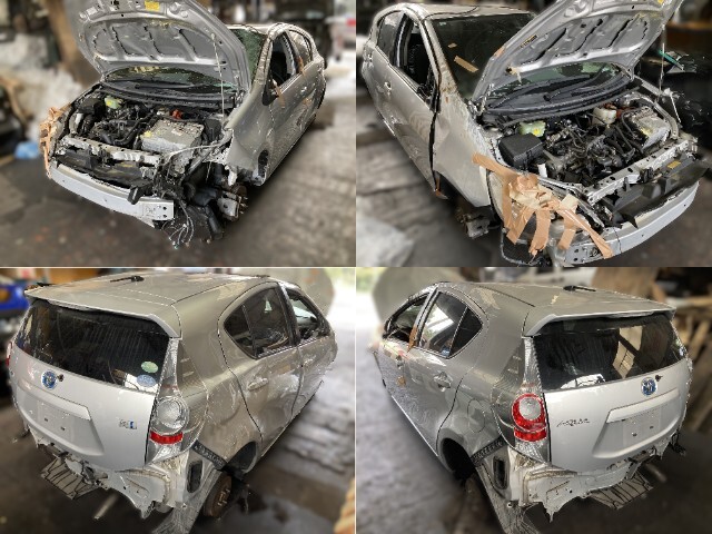 250308 トヨタ アクア NHP10 右リアショックアブソーバー 右リアショック拍卖