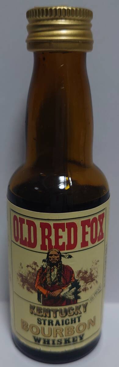 ミニボトル バーボン・ウイスキー「OLD RED FOX」 03006拍卖
