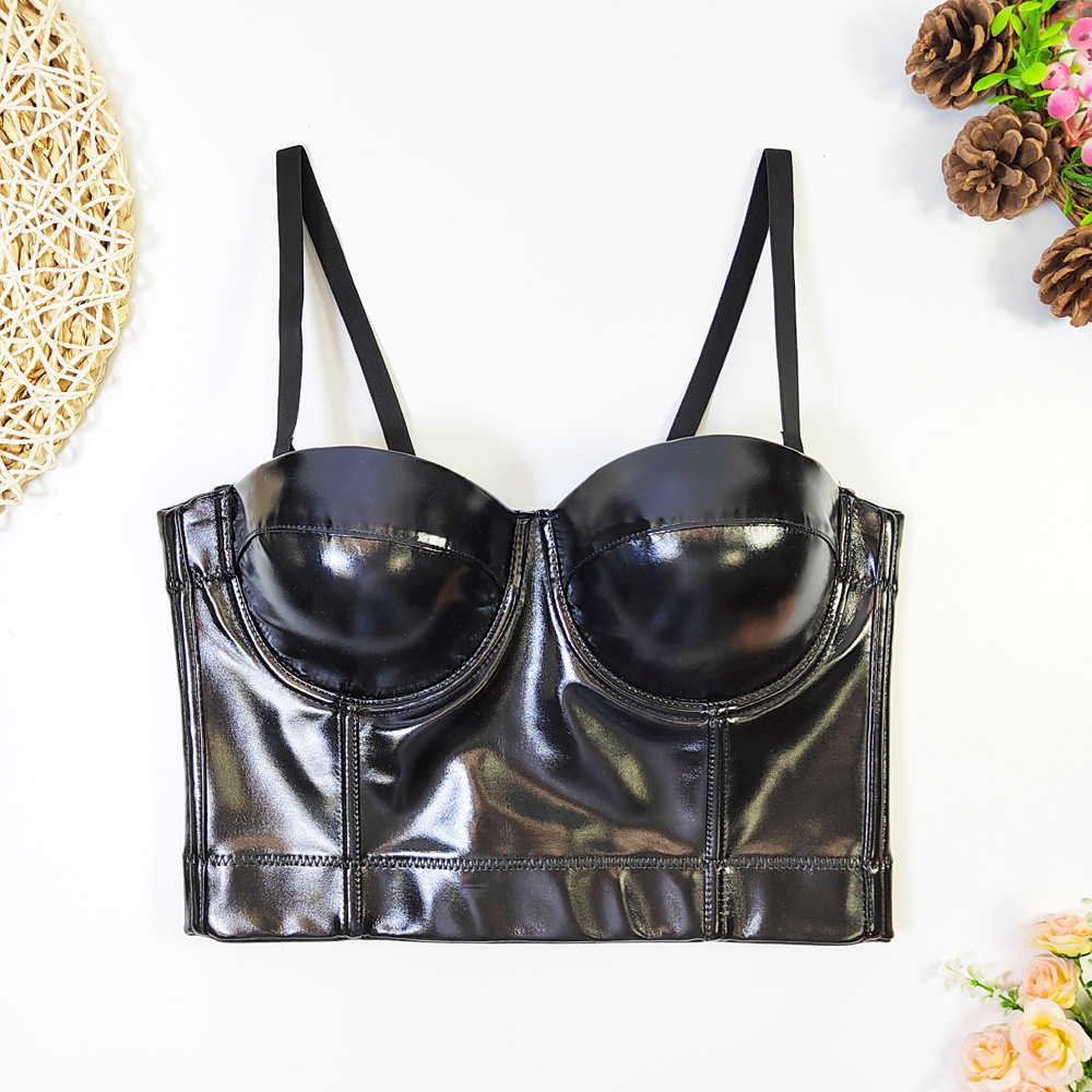 新入荷人気推薦キャミソールレディース20代30代40代 着心地抜群 超人気 sexy 合皮 black 上質お色選択可拍卖