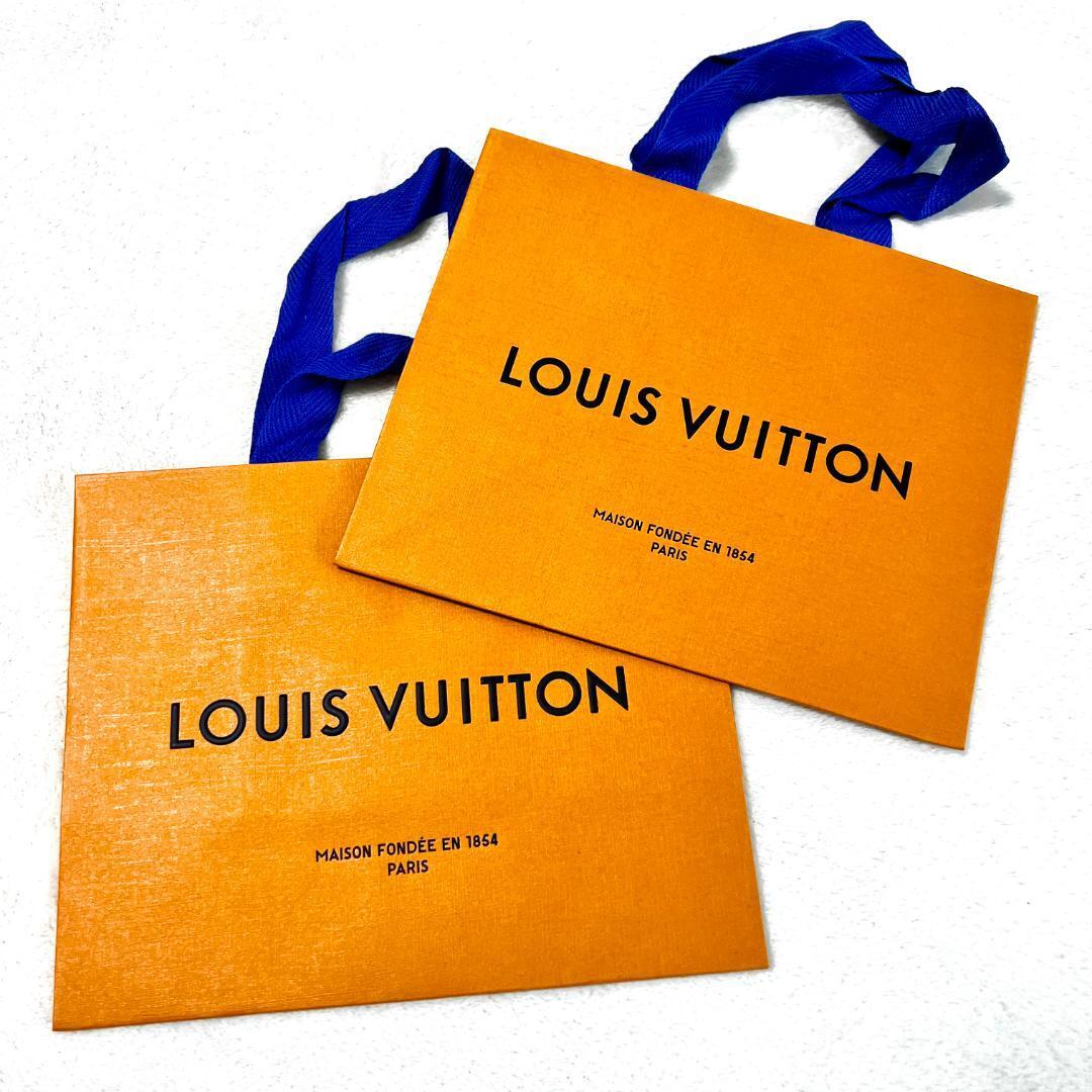 LOUIS VUITTON ルイ ヴィトン ショッパー ショップ 紙袋 2袋拍卖