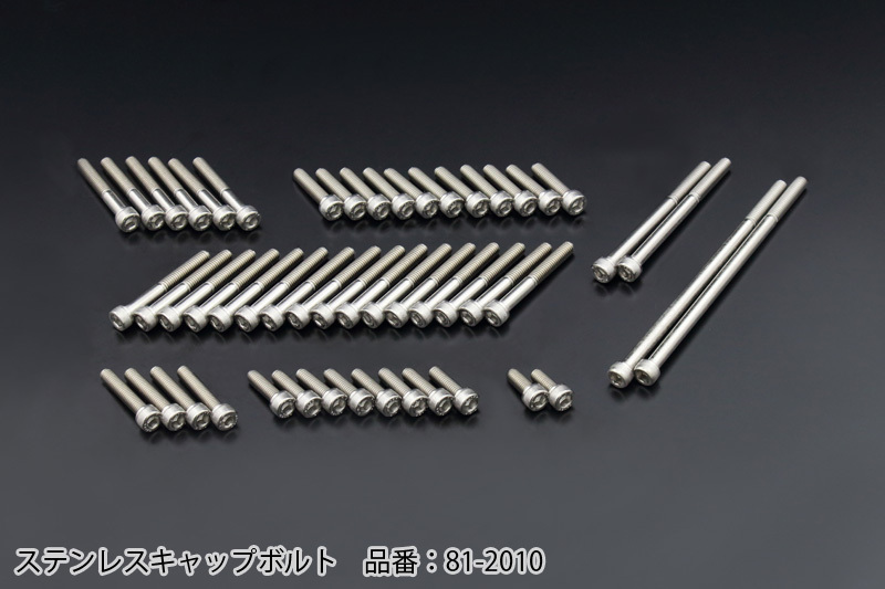 N81-2010 Z/KZエンジンカバーボルトセット (エンジンカバーボルト)(ステンレス Z750-1000 '72-'80)拍卖
