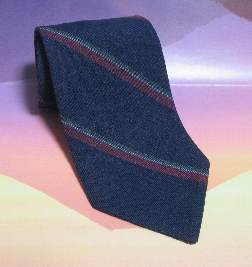 リバーシブル ・ネクタイ 1本 ( YPSLON ROMA MILANO)1本で2本分/両面使い イタリア製 拍卖