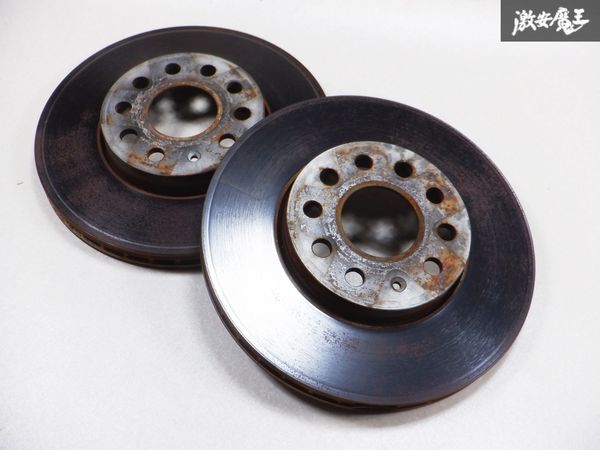 VW フォルクスワーゲン純正 ゴルフ7 フロント ブレーキ ローター ディスク 外径:約288mm 残量:約24.6mm 5C0 615 301A 棚拍卖