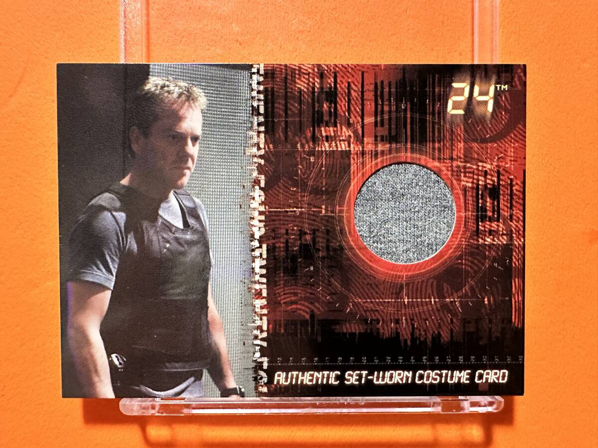24 Twenty Four ジャック・バウワー CTU捜査官 Kifer Sutherland コスチュームカード costume Card 拍卖