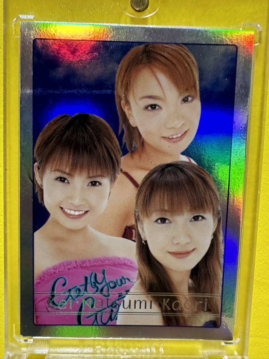 モーニング娘。 トレカ Part3 ホロカード 安倍なつみ 飯田圭織 保田圭 A拍卖