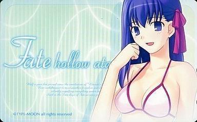 テレホンカード 間桐桜 Fate/hollow ataraxia TYPEMOON FGO 限定品 テレカ タイプムーン 水着拍卖