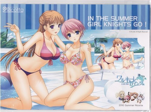 ワルキューレロマンツェ 台紙付 テレカ コミケ限定品 C76 ノエル 美桜 水着ver. テレホンカード Ricotta拍卖
