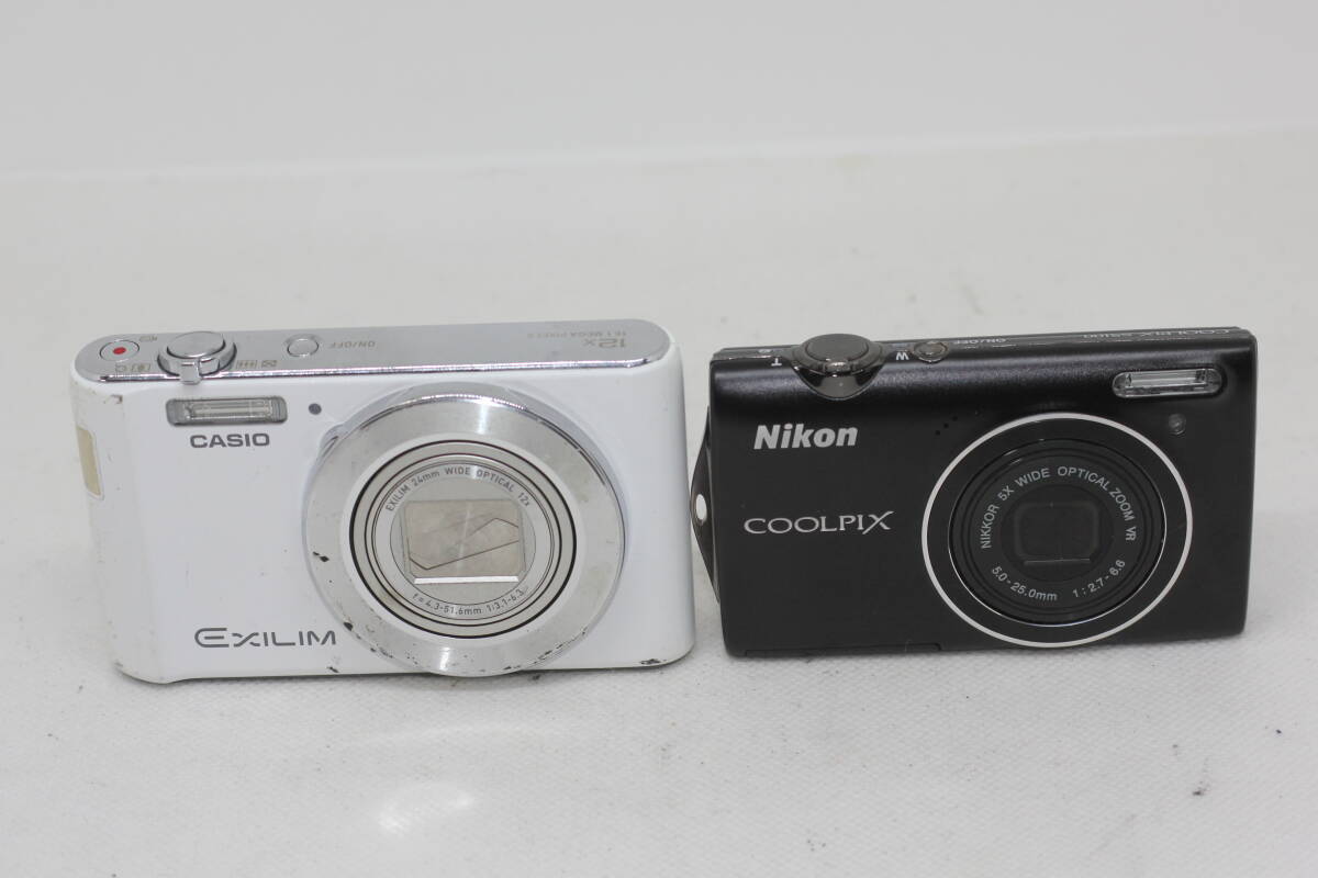 ア-1566◆カメラ2点まとめ売り◆Nikon S5100・CASIO EX-ZS190拍卖