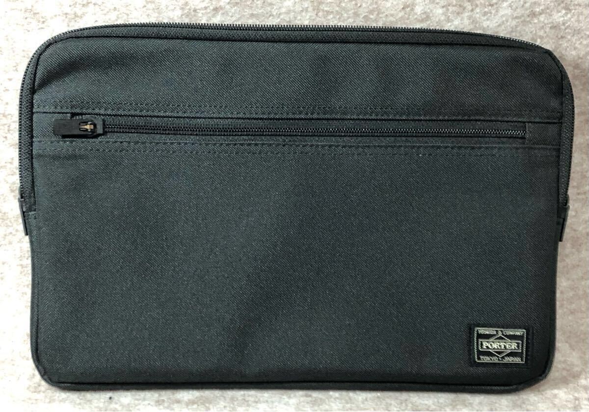 PORTER ポーター MacBook Air マックブックSleeve スリーブ for 11インチ ブラック 黒 吉田カバン PC保護 インナーバッグ クッション拍卖