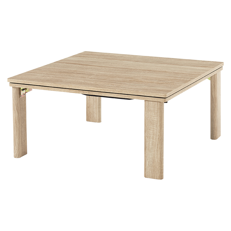 カジュアルコタツ(折脚) KOT-7350-75-NA ナチュラル拍卖