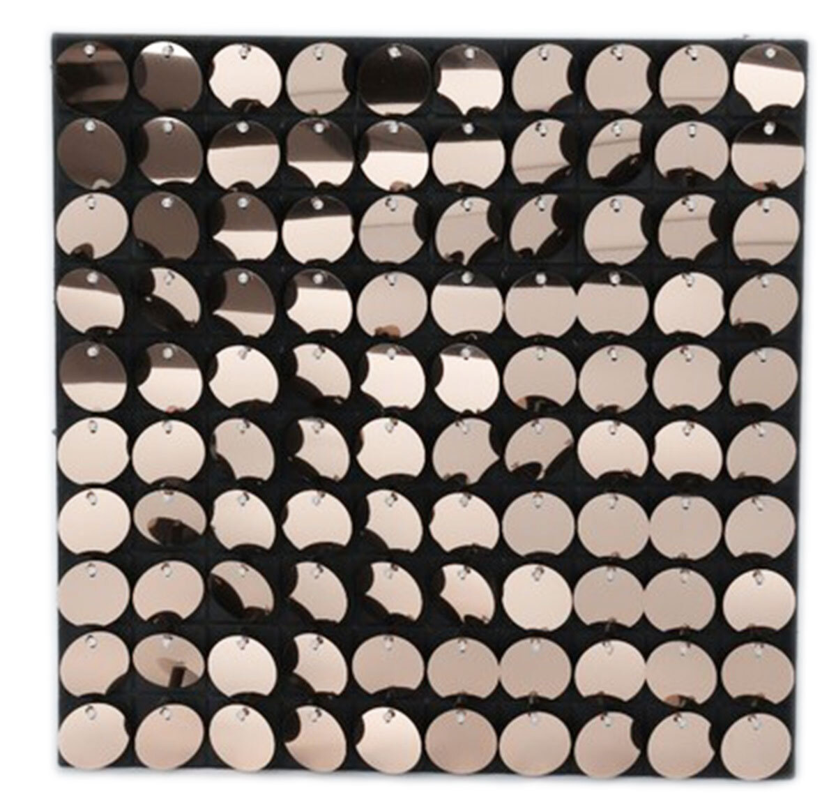 TRS スパンコール 100個 ブラックボードセット 300×300mm ミラーシャンパンゴールド 390141拍卖