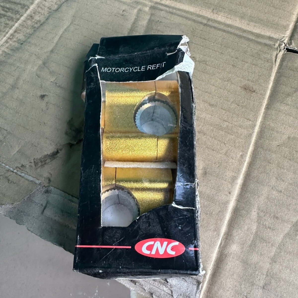 CNC ハンドルクランプ 調整 アルミ ゴールド 拍卖