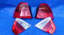 BMW 3シリーズ 320i E90 セダン 純正 テールランプ テールライト フィニッシャー 4本 管K0315 梱包済拍卖