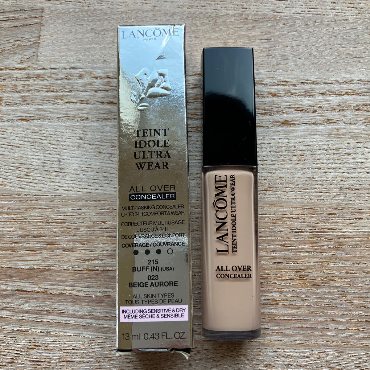1回使用 ランコム タンイドル ウルトラ ウェア オールオーバー コンシーラー 215 バフ拍卖