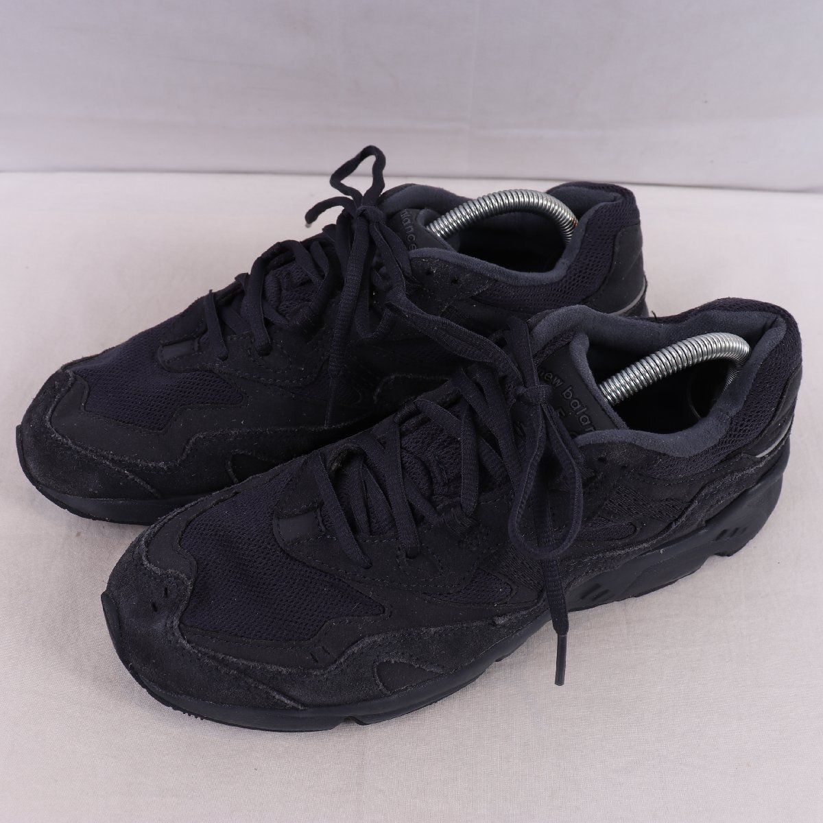 850 ニューバランス 26.5cm/new balance 紺 ネイビー 中古 古着 スニーカー メンズ スニーカー yy5318拍卖
