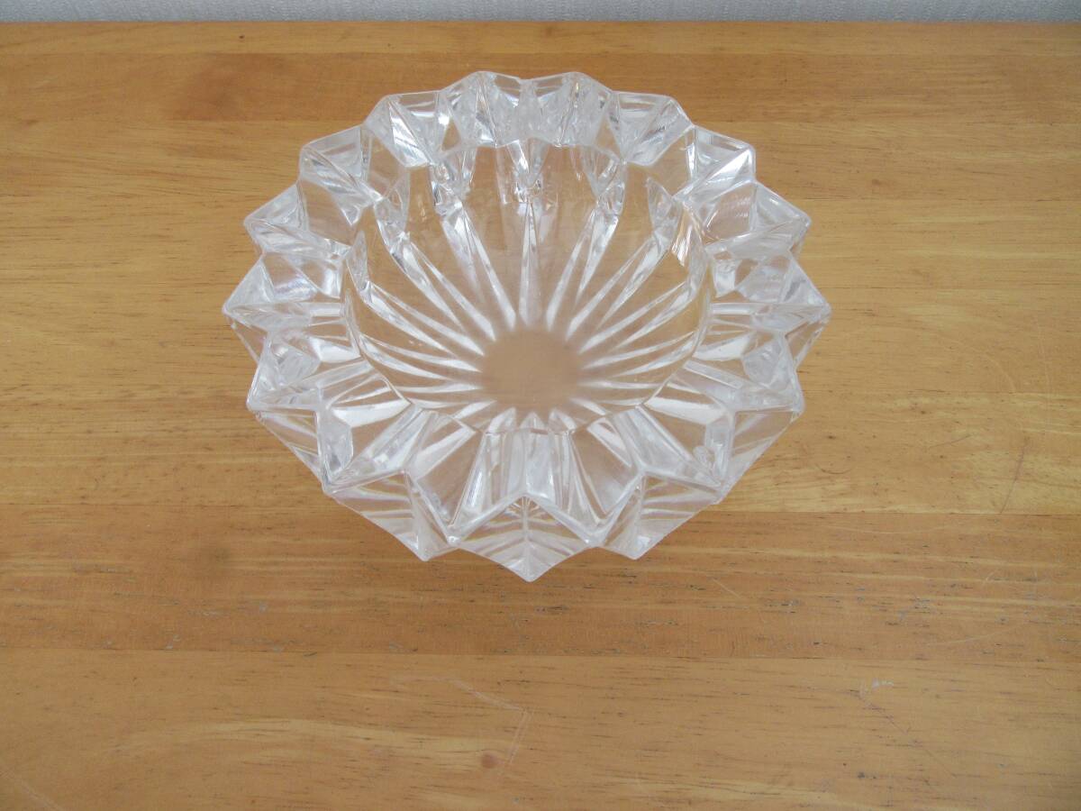 ★ガラス製 灰皿★硝子 小物入れ★置物★ヴィンテージ★インテリア☆昭和レトロ☆拍卖