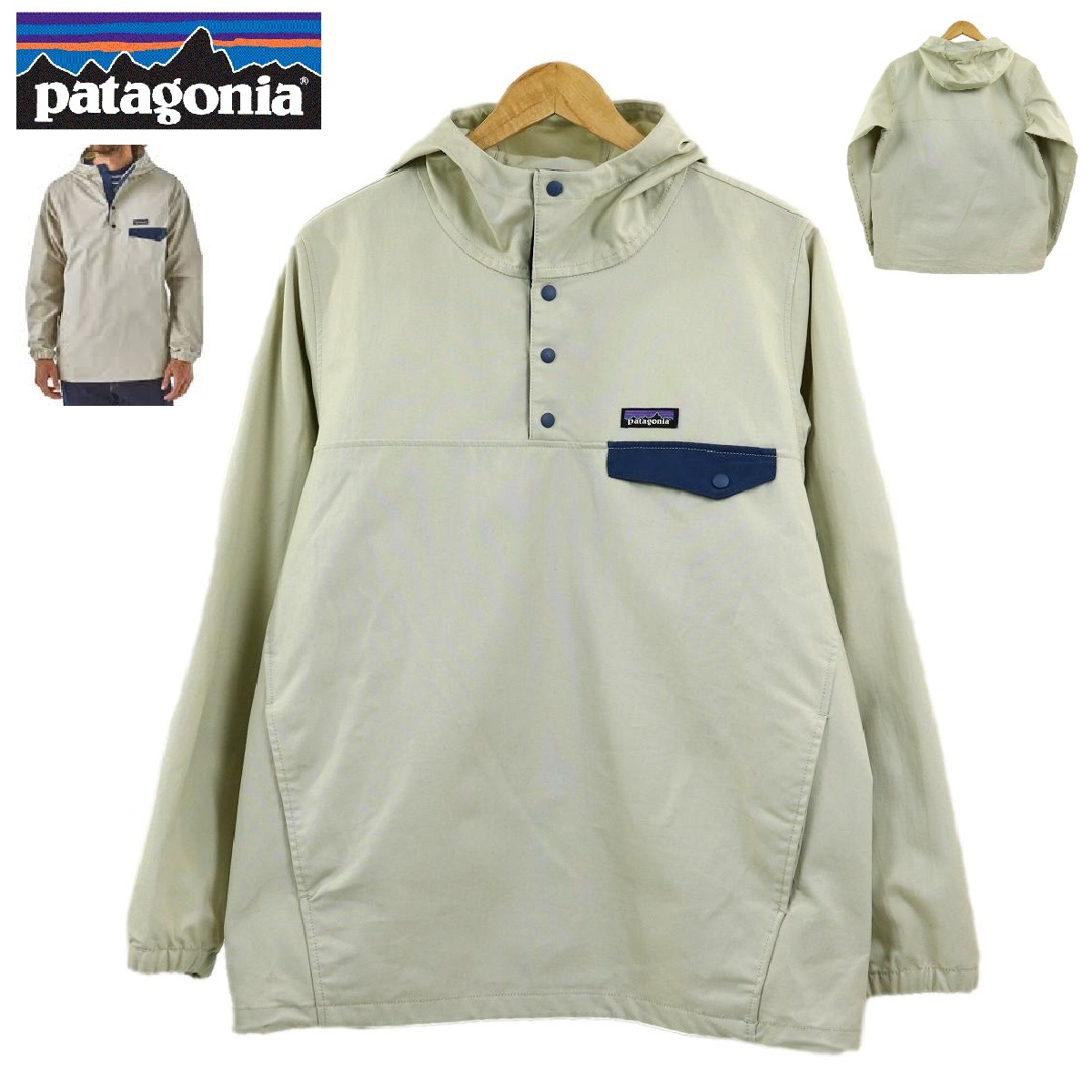 【B3289】Patagonia パタゴニア メープルグローブスナップT キャンバス プルオーバージャケット 25345 サイズS拍卖