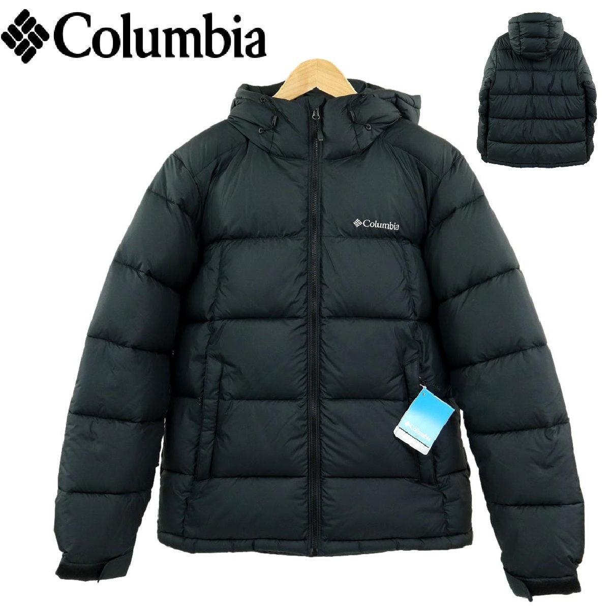 【S3444】【新品】COLUMBIA コロンビア パイクレイクフーデッドジャケット 中綿ジャケット 防寒 保温 撥水 WE0020 サイズM拍卖