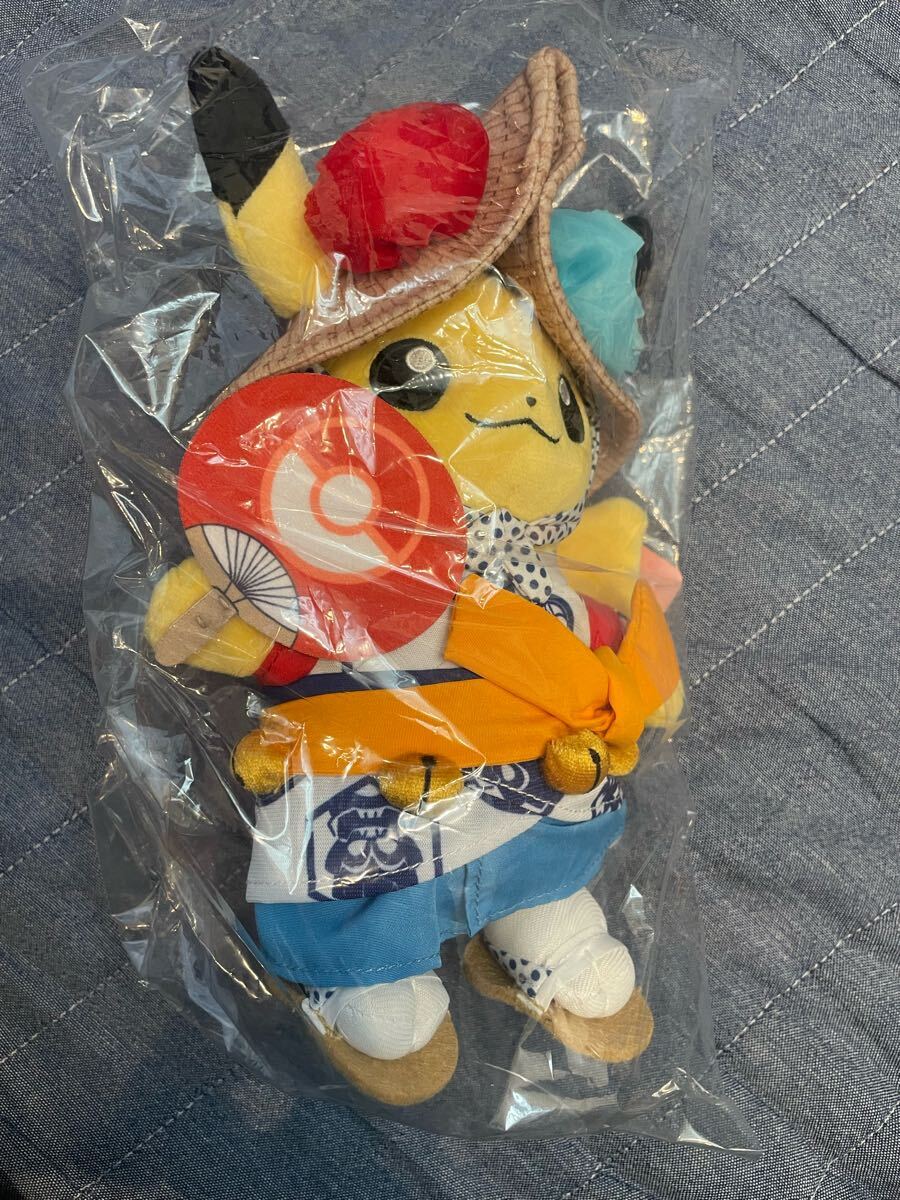 ぬいぐるみ ねぶた祭ごっこ ピカチュウ ポケモンセンター トウホクR 新品未開封 国内正規品拍卖