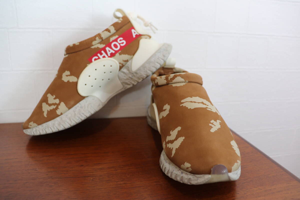 23SS 即決 UNDERCOVER アンダーカバー x Nike ナイキ Moc Flow モックフロー デザートカモ柄 スリッポンスニーカー 26.0㎝ DV5593-200拍卖