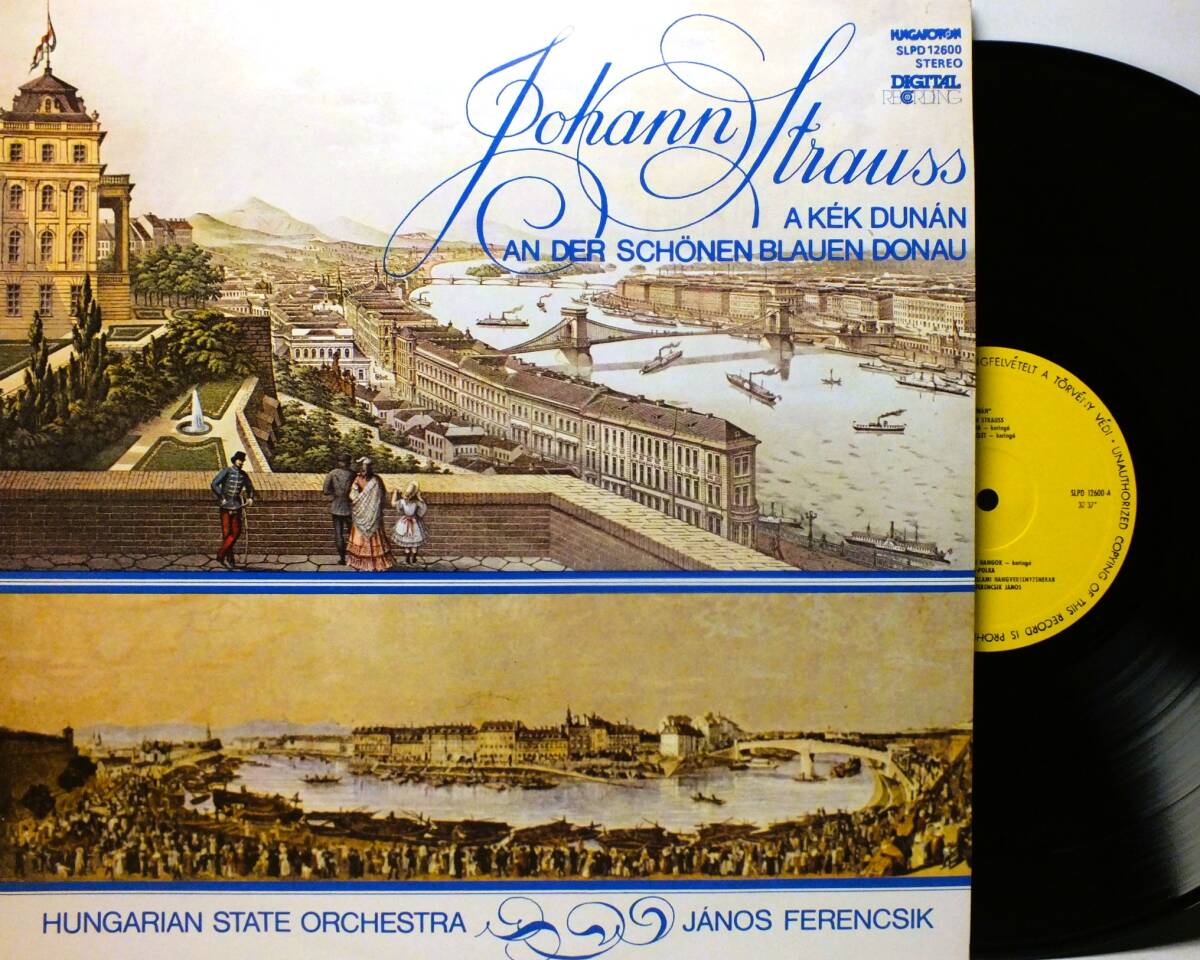 LP SLPD 12600 輸入盤ヤーノシュ・フェレンチク ヨハン・シュトラウス チクタク・ポルカ アンネン・ポルカ【8商品以上同梱で送料無料】2503拍卖