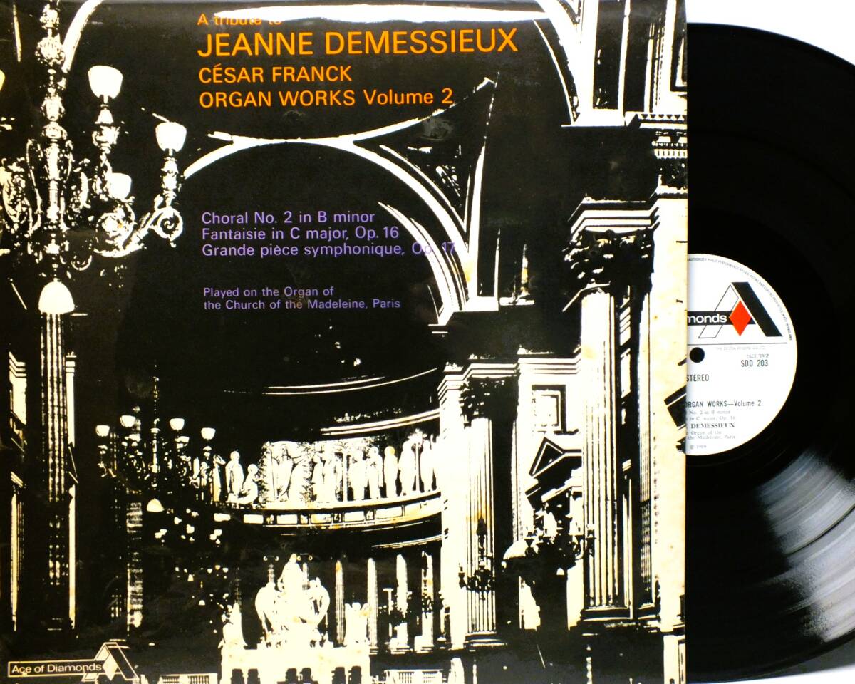 LP SDD 203 輸入盤【オルガン】ジャンヌ・ドゥメッシュー フランク ORGAN WORKS 【8商品以上同梱で送料無料】2503拍卖