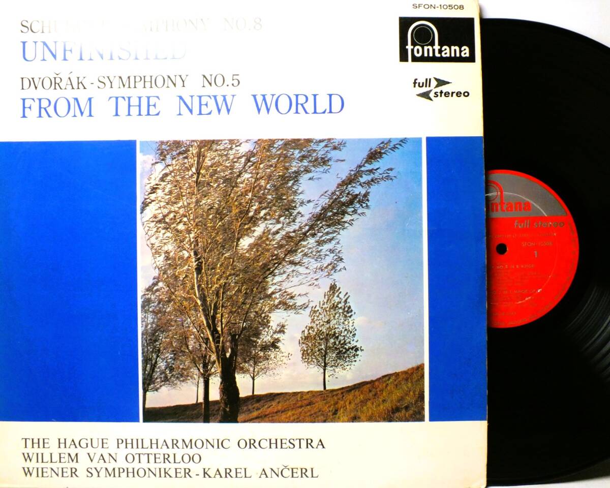 LP SFON 10508 シューベルト 交響曲 第8番 未完成 ドヴォルザーク 交響曲 第5番 新世界より 【8商品以上同梱で送料無料】2503拍卖