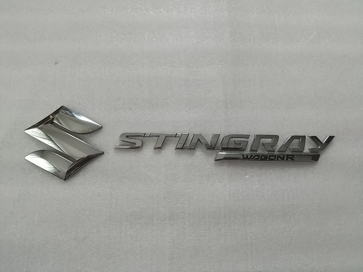 MH23S ワゴンRスティングレー バックドア エンブレム 純正 中古拍卖