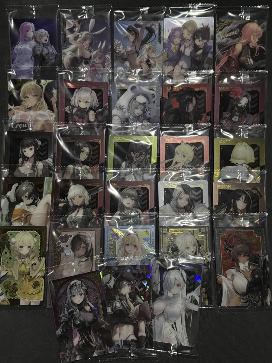 勝利の女神 NIKKE ウエハース3 プラカード 28種フルコンプリートセット 未開封 グレイブ シンデレラ 有り ニケ拍卖