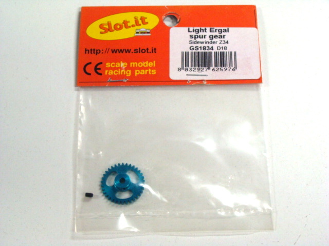 Slot.it 1/32 スロットカーパーツ GS1834 サイドワインダー用軽量ギア拍卖