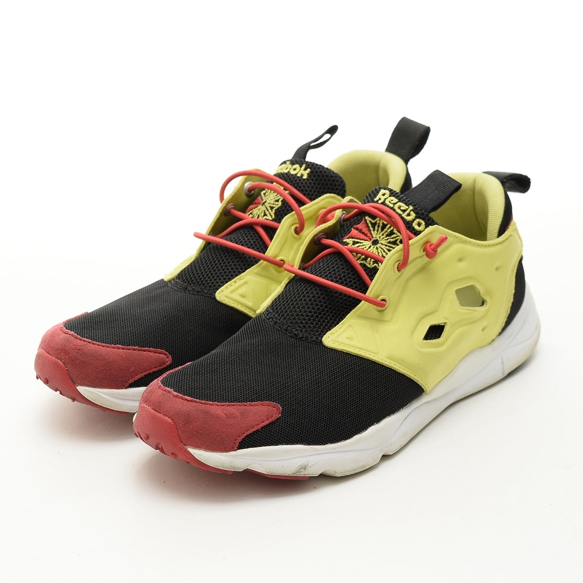 〇538550 Reebok リーボック ○スニーカー FURYLITE フューリーライト V66618 サイズ25.0cm メンズ シトロン拍卖
