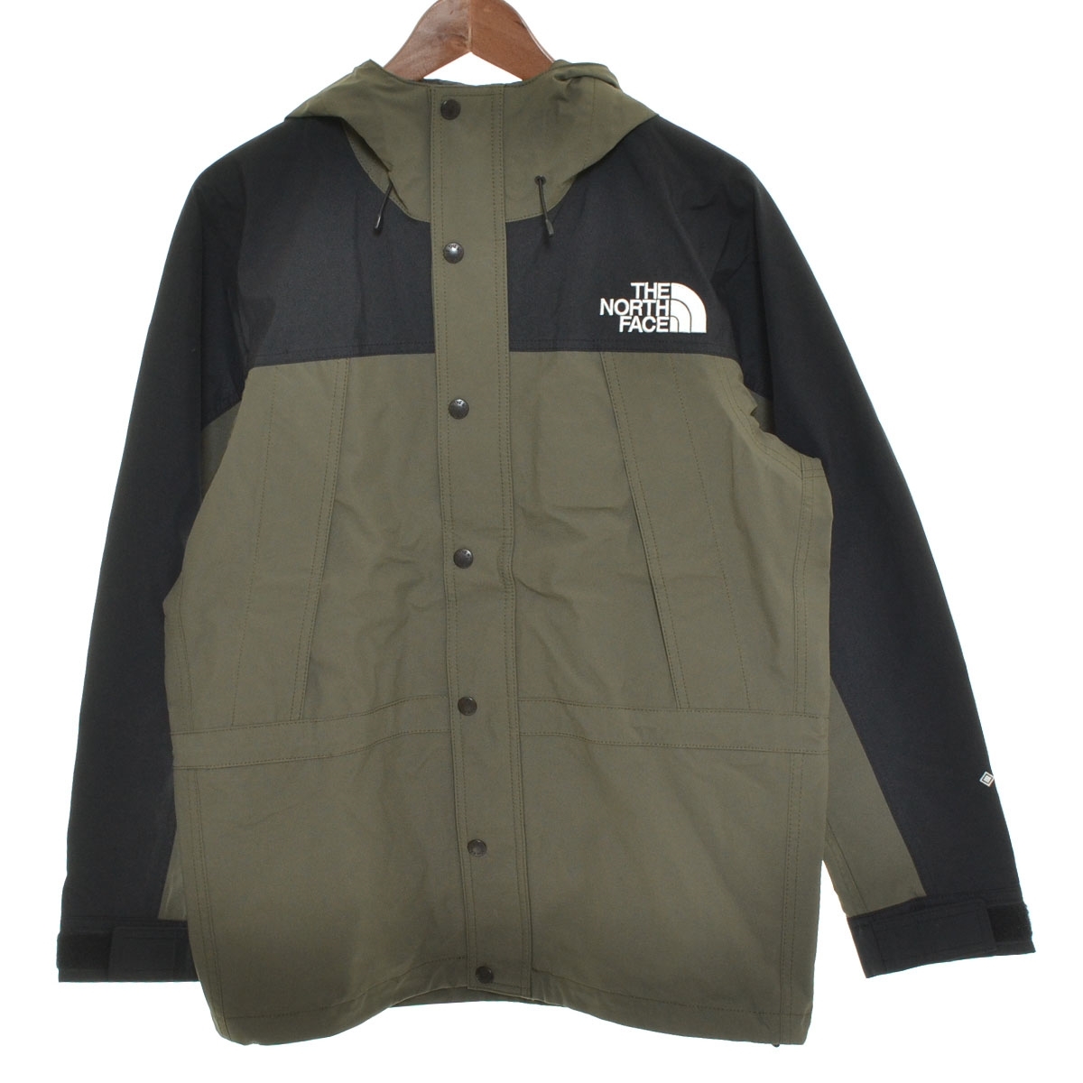●541893 THE NORTH FACE ノースフェイス マウンテンパーカー ●マウンテンライトジャケット GORE-TEX NP11834 サイズS メンズ カーキ拍卖