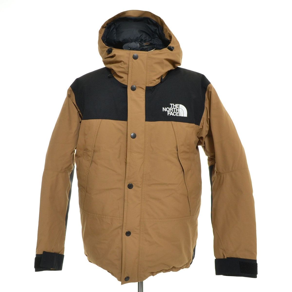 ●538661 THE NORTH FACE ノースフェイス ●マウンテンダウンジャケット GORE-TEX ND91930 サイズM メンズ ライトブラウン拍卖