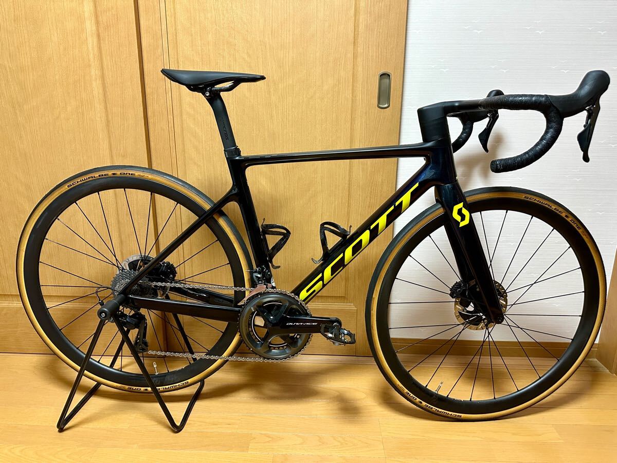 SCOTT ADDICT RC PRO 2020年モデル Sサイズ 走行少 DURA-ACE 9000 油圧ディスクブレーキ拍卖