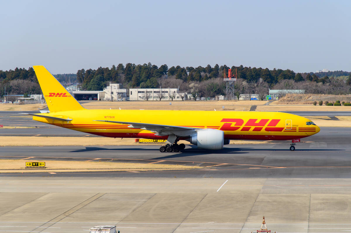 飛行機 デジタル 画像 ボーイング777 DHL 3拍卖