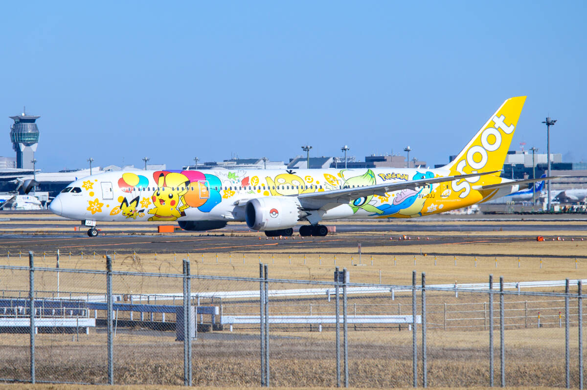 飛行機 デジタル 画像 スクート ピカチュウジェットTR 1拍卖