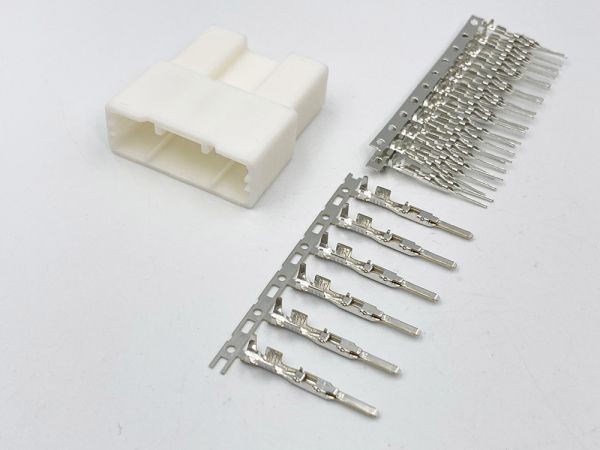 YO-876 【トヨタ ディスプレイオーディオ オス カプラー 端子 28PMS 端子*2】 送料無料 検索用) NGX10 NGX50 ZYX11 GDH303W JPD20拍卖