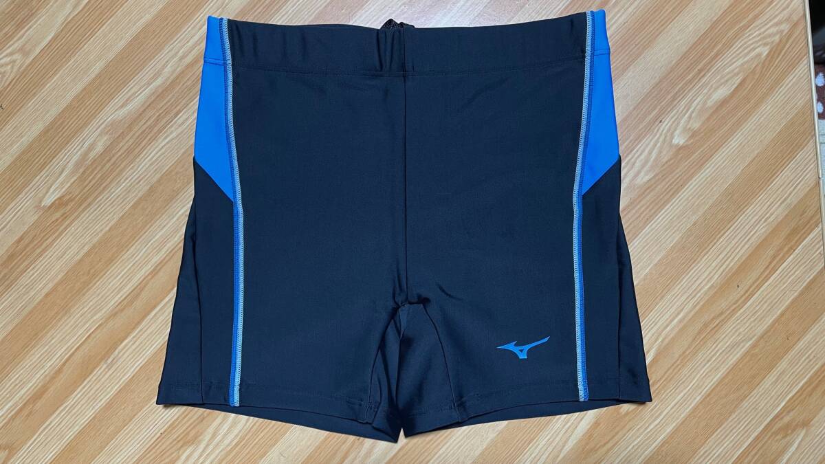 新品!MIZUNO スイムウエア 85MH-36392 S ブラック×ライトブルー拍卖