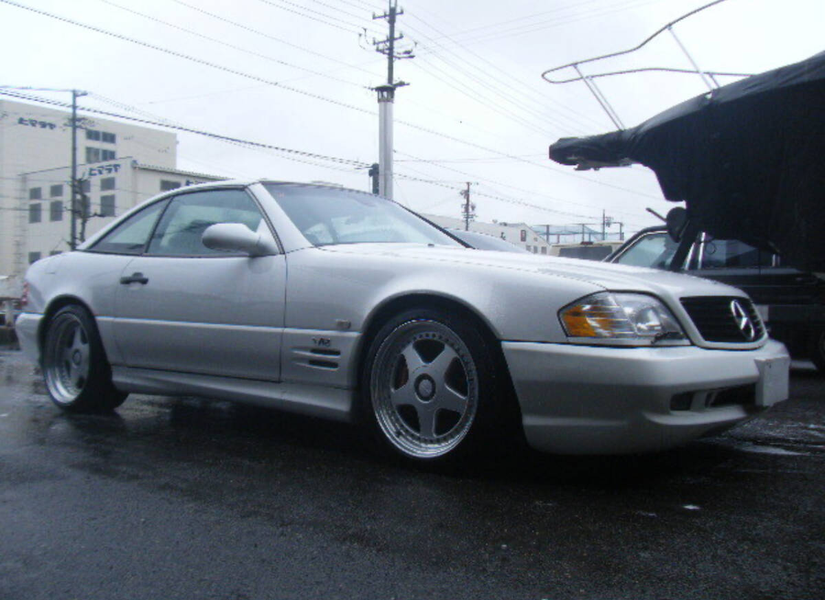 ベンツ SL R129 AMG本物 後期 サイドステップ左右 検索 SLクラス 純正 エアロ 前期 スポイラー SL73 HWA バージョン ⅢⅠⅡ Ver OZ MAE拍卖