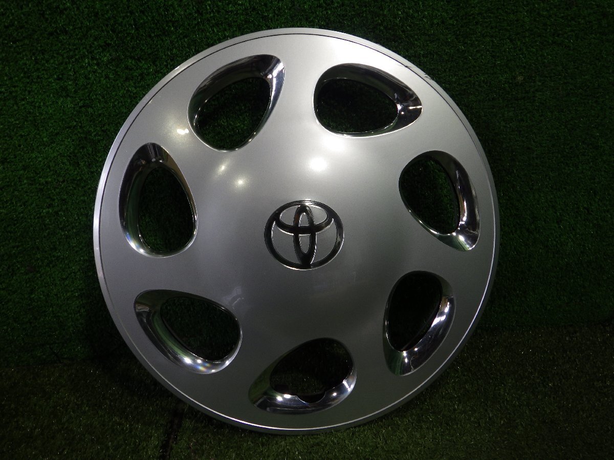 ◆ トヨタ ヴィッツ NCP10 【 純正 Clavia 13インチ ホイールキャップ 1枚 単品 】 中古 C155 2I13-5-2 ◆拍卖