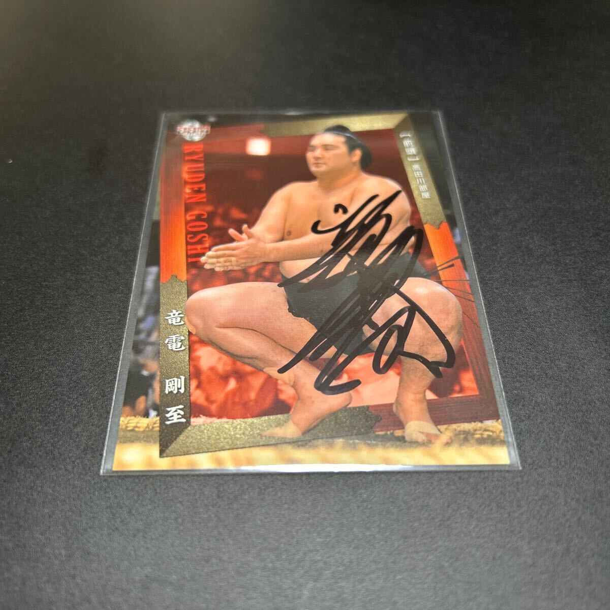 BBM 2020 大相撲 相撲 竜電剛至 サインカード 拍卖