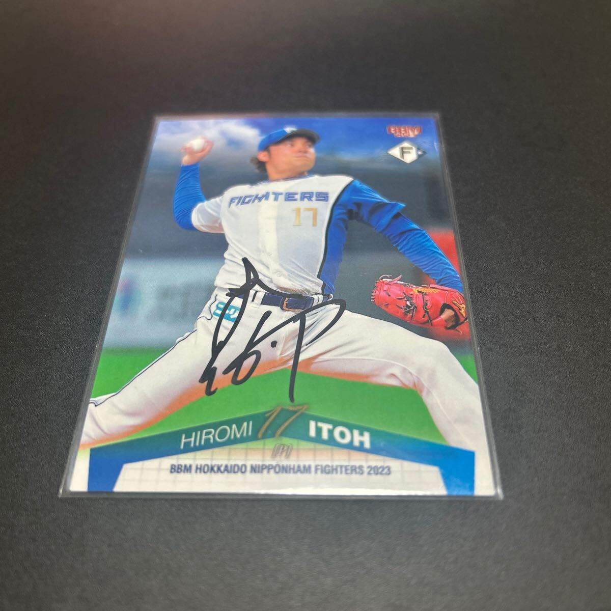 BBM EPOCH 2023 北海道日本ハムファイターズ 伊藤大海 直筆サインカード拍卖