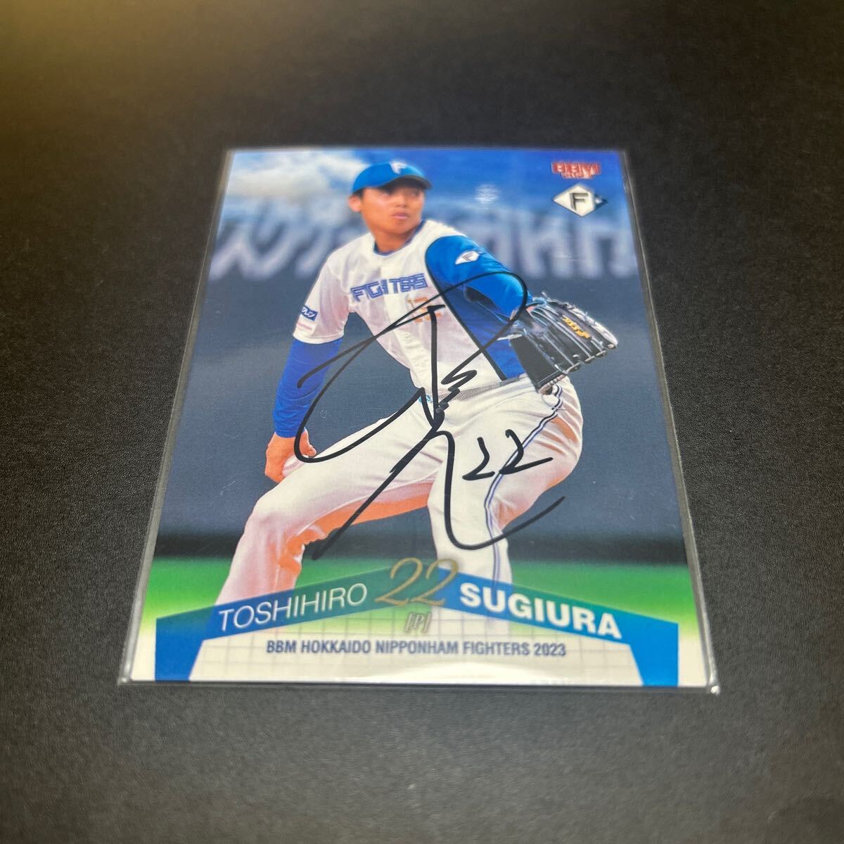 BBM EPOCH 2023 北海道日本ハムファイターズ 杉浦稔大 直筆サインカード拍卖
