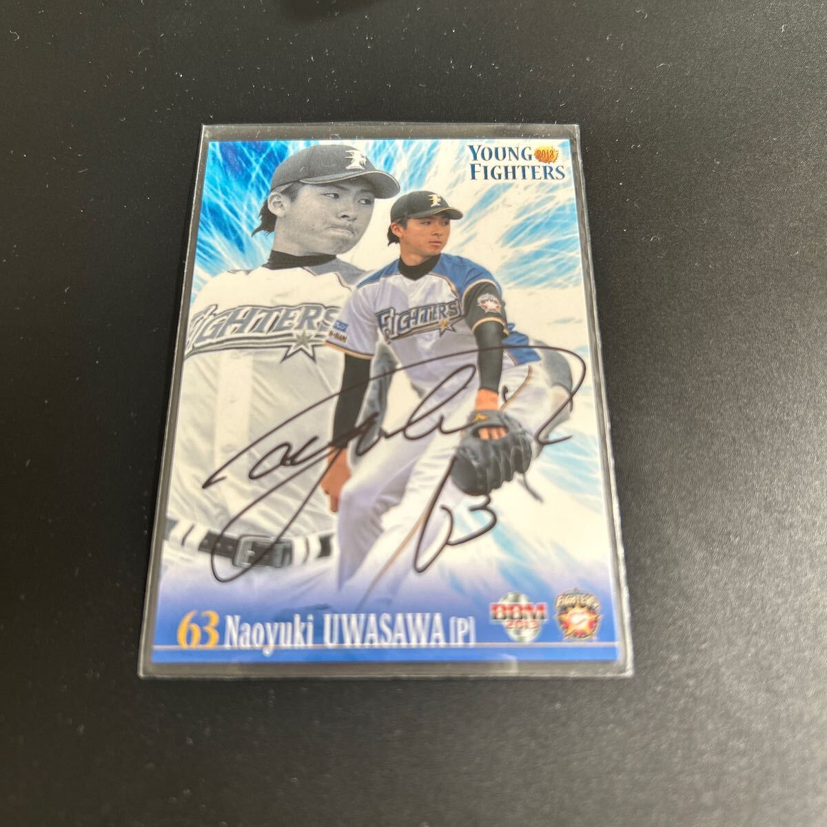 BBM EPOCH 2013 北海道日本ハムファイターズ 上沢直之 直筆サインカード拍卖