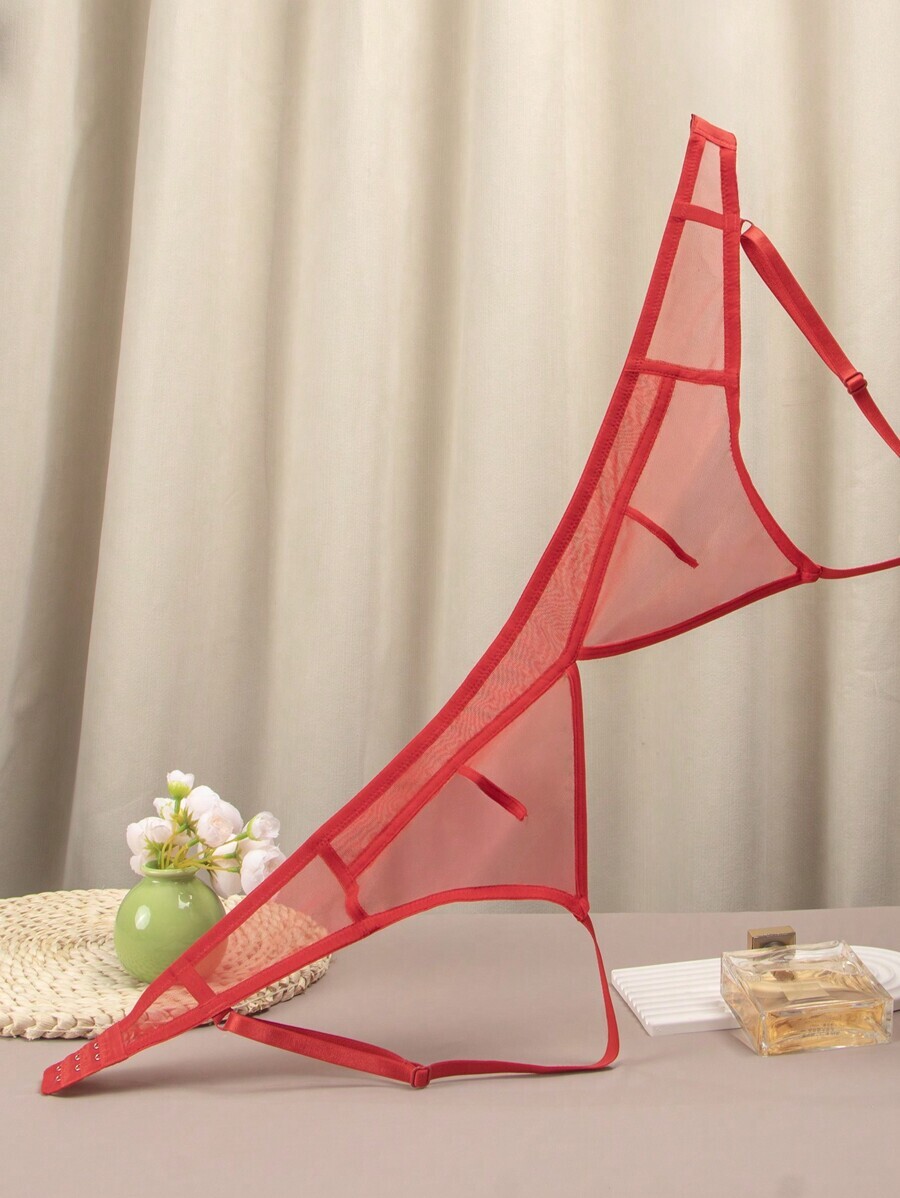 インティメート ブラジャー 女性用 セクシーで快適なブラック フィッシュネット ソフトカップ クロスバック ブラジャー拍卖