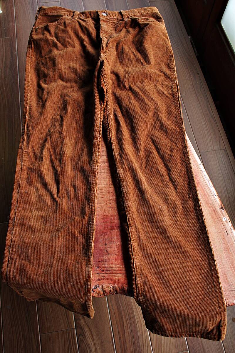 Wrangler (ラングラー)★/ 80s コーデュロイパンツw36インチ ライトブラウン★made in USA拍卖
