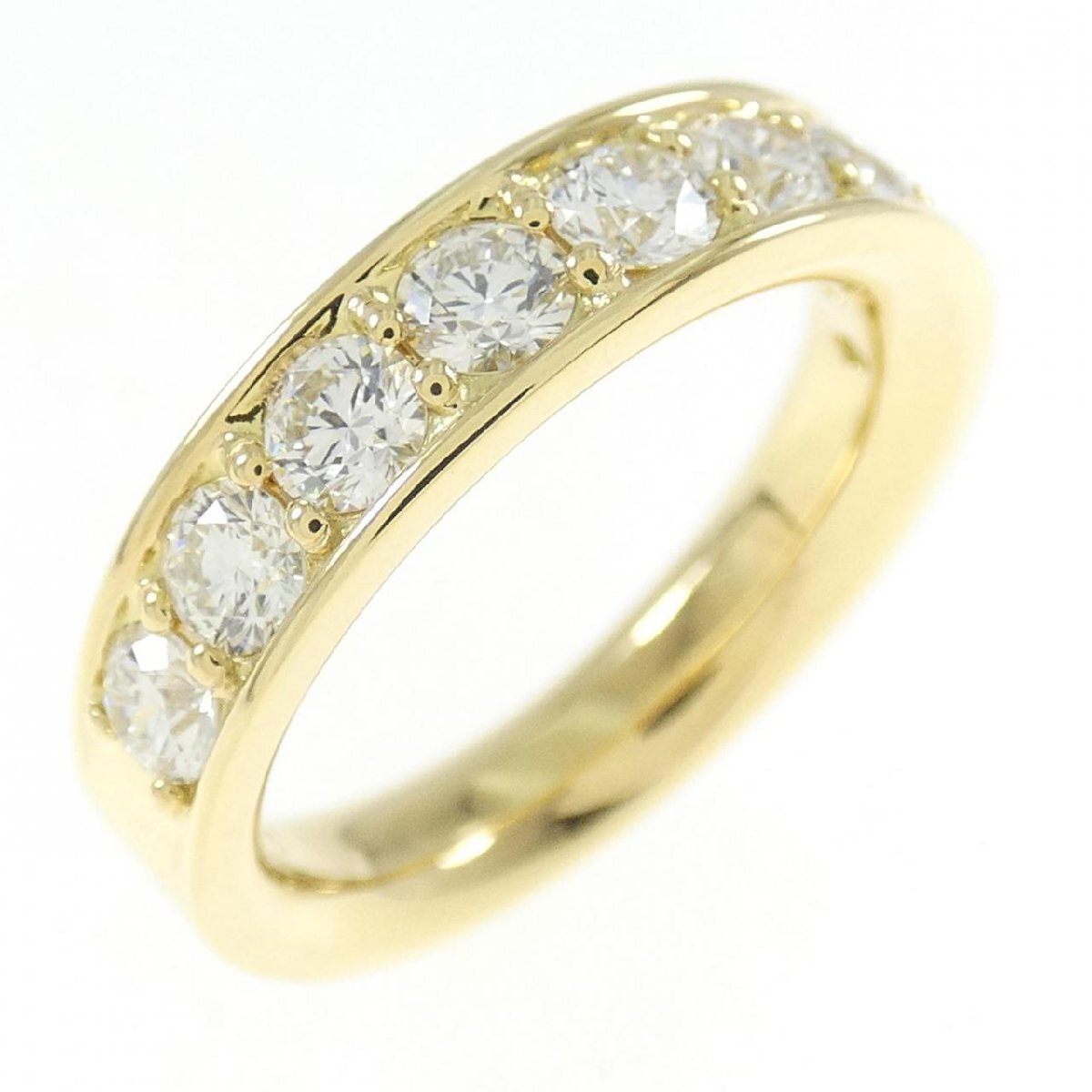【新品】K18YG ダイヤモンド リング 1.005CT G VVS2-SI1 EXT-VG拍卖