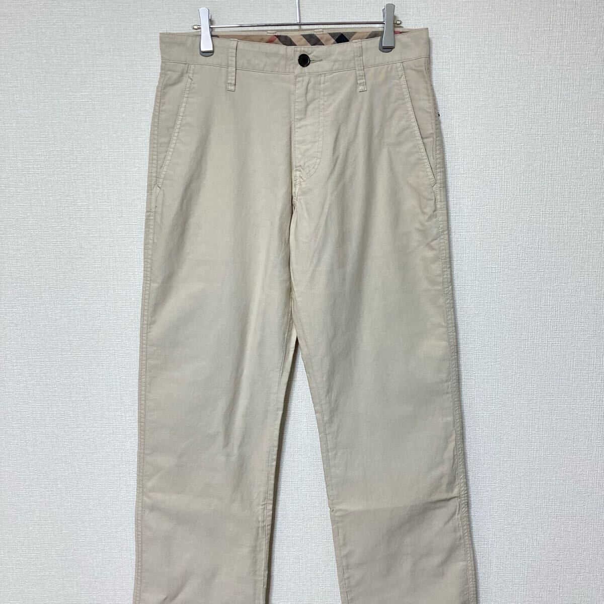 BURBERRY LONDON バーバリーロンドン 三陽商会 コットン パンツ - Size 79拍卖